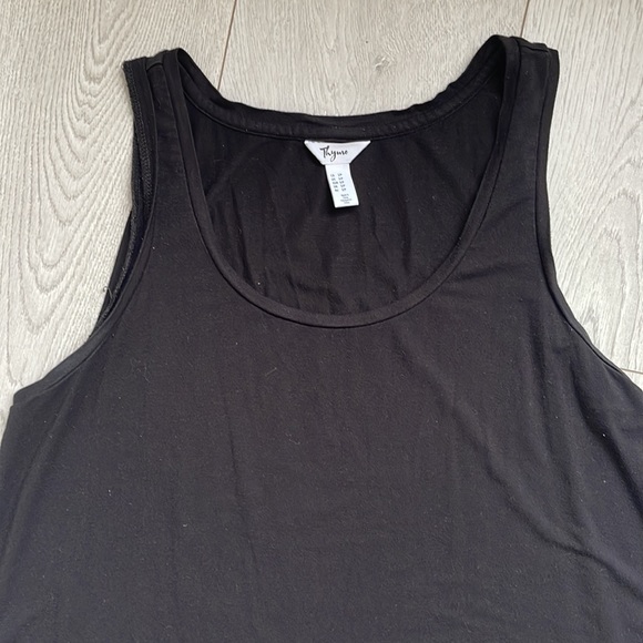 Thyme Maternity Flowy Racerback Tank Top Size Small - Picture 2 of 9